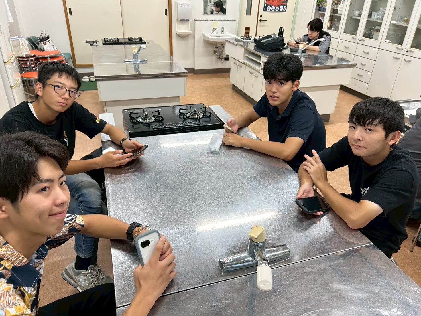 夕食・自由時間